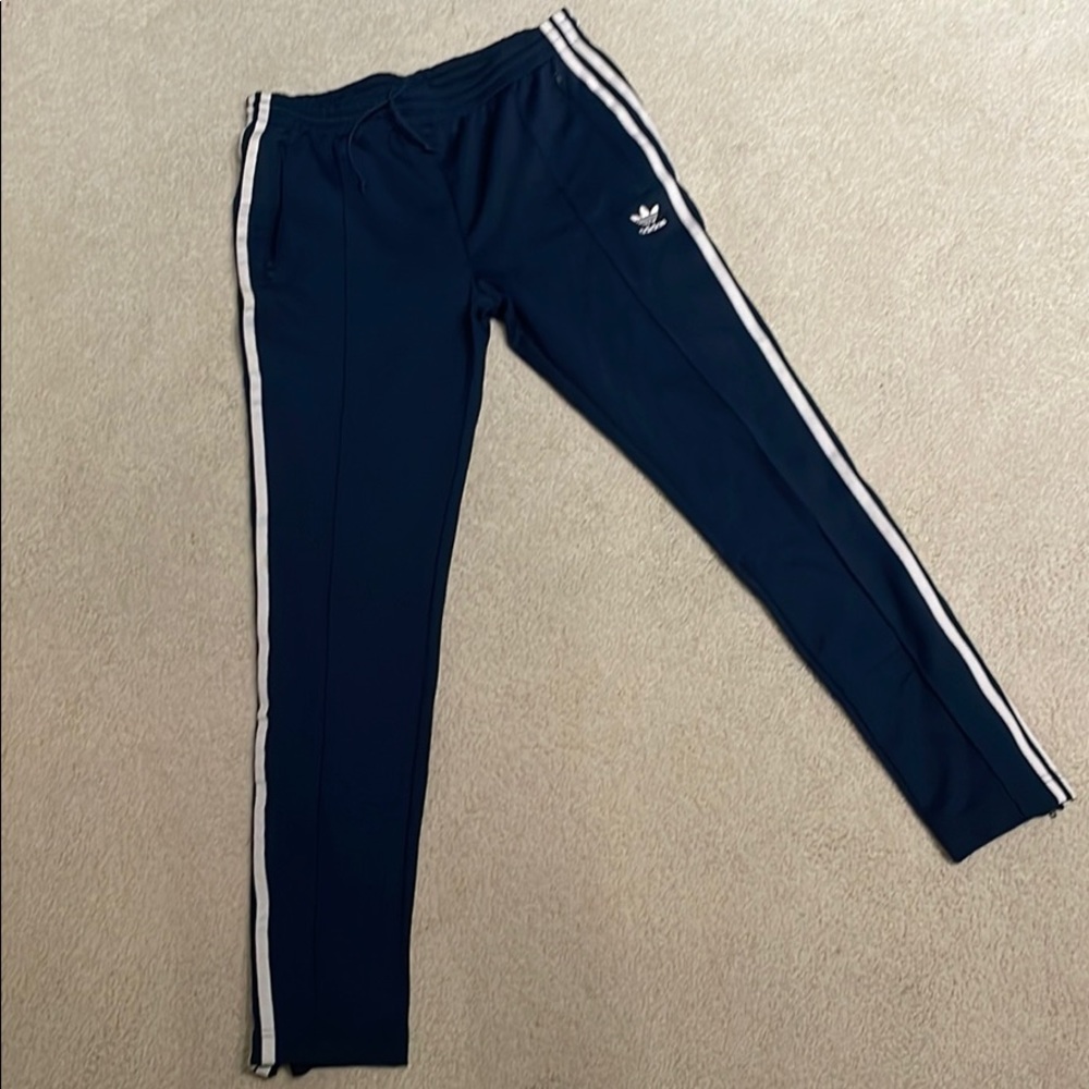 ADIDAS Originals Womens Navy Track Pants SST